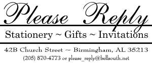 Please Reply logo