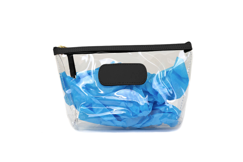Jon hart clear makeup top bag
