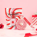 Spongelle Candy Cane Holiday Pedipop