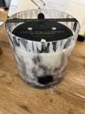 AG Opal Glass 3-Wick Candle Jars