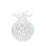 Ruffled Edge Spotted Vases
