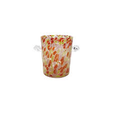 Confetti Glass Ice Bucket