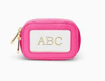 Bubbles Clear Small Monogrammed Cases