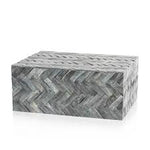 Mayfair Woven Bone Box
