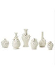 Mini Vase with Sculpted Flowers