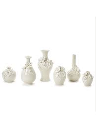 Mini Vase with Sculpted Flowers