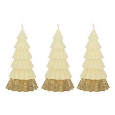 Ivory Tree Candles