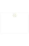 Caspari Gold Initial Notes