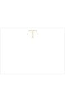 Caspari Gold Initial Notes