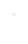 Caspari Gold Initial Notes