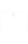 Caspari Gold Initial Notes