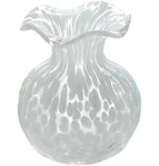 Ruffled Edge Spotted Vases