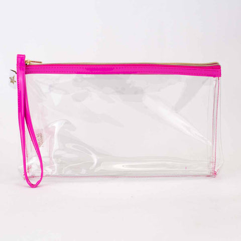 Clear Organizer Double Zip Pouch