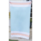 Malibu Fringe Beach Towel