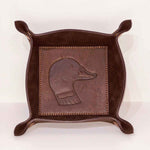 Leather Embossed Valet Trays