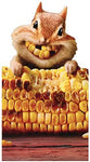 Chipmunk Corn Teeth Birthday Card