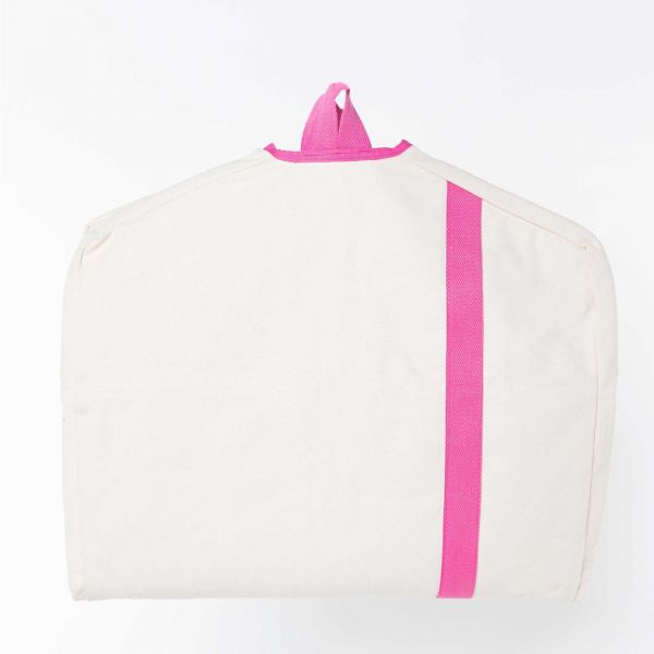 Monogrammed Canvas Garment Bag – Please Reply