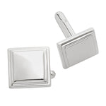 Engraved Square Cuff Links (Pair) 2609