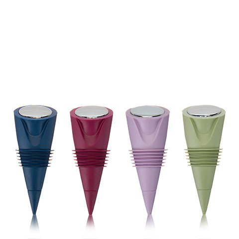 Cone Silicone Bottle Stoppers (2)