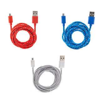 Extra Long Micro USB Charging Cables