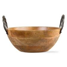 Cava Large Metal-Handled Bowl