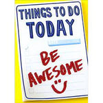 Be Awesome Card