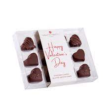 Chocolate-Covered Caramel Valentine's Box