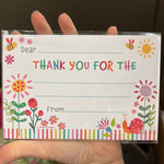 Kids Fill-In Thank You Notes