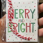 Holiday Glitter Gift Tags
