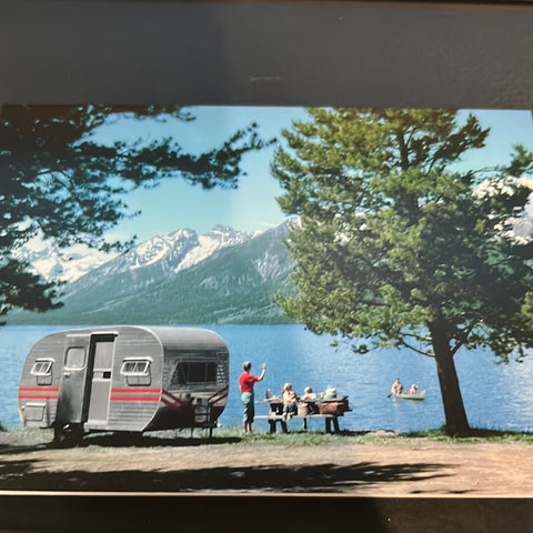 RV Camping Birthday Card