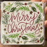 Holiday Paper Coasters
