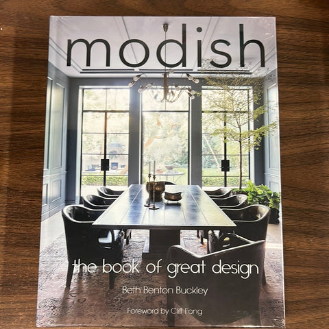"Modish: The Book of Great Design" Hardcover Book