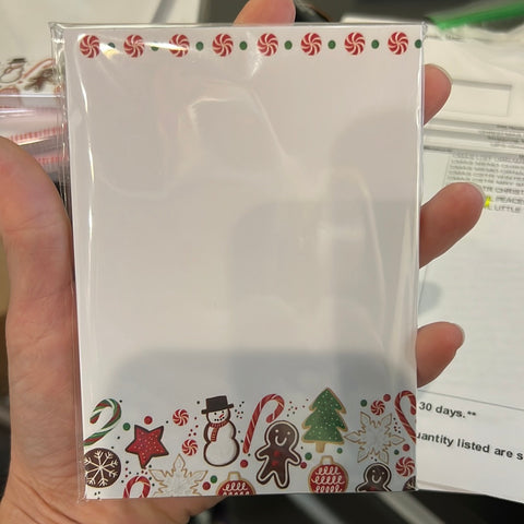 Holiday Mini Memo Notepads