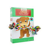 Dog Treats with Rope Toy