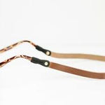 Monogrammed Leather Sunglass Strap